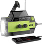 BSTNL Noodradio Elite - 4000 mAh Solar Powerbank - groen