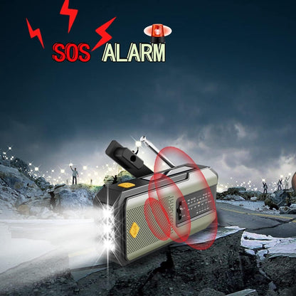 Noodradio Solar Opwindbaar Elite